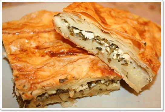 Çökelekli Börek Tarifi ve Malzemeleri