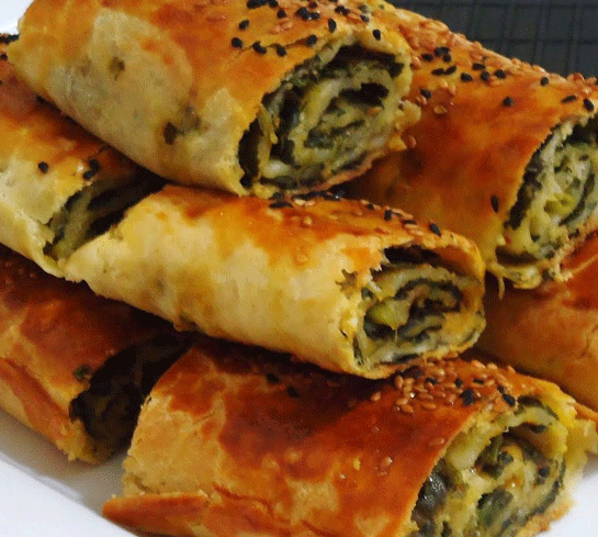 Ispanaklı Çıtır Börek Tarifi ve Malzemeleri