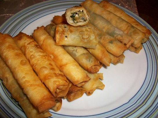 Ispanaklı Sigara Böreği Tarifi ve Malzemeleri