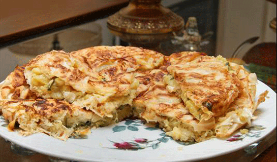 Tavada Patatesli Börek Tarifi ve Malzemeleri